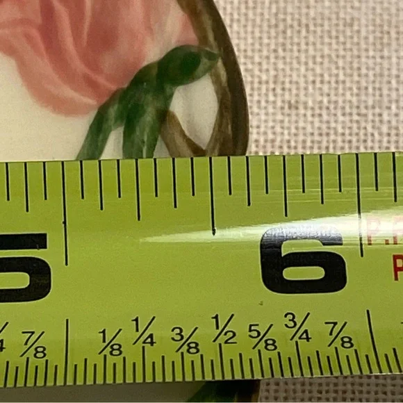 Vintage Franciscan Desert Rose 5 plate LOT teacup saucer plates pink floral MCM - Picture 4 of 16